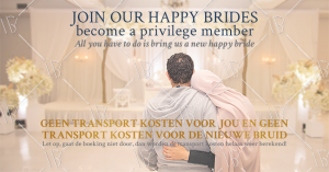 Flyer ontwerp - WeddingStylers - Grafische vormgeving - Dots & Lines